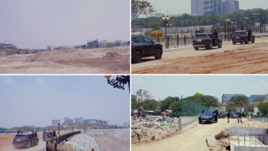 Hyderabad Tummidi Kunta Lake Restoration: CM Revanth Reddy Reviews Rs 20 Crore Project in Madhapur