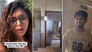 Mumbai Viral Video: Woman Leaves Door Open, Delivery Agent Amjad Protects Home Until She Returns, Wins Praise