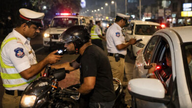 Hyderabad Traffic Police Book 466 Drunk Driving Cases in 2-Day Special Drive