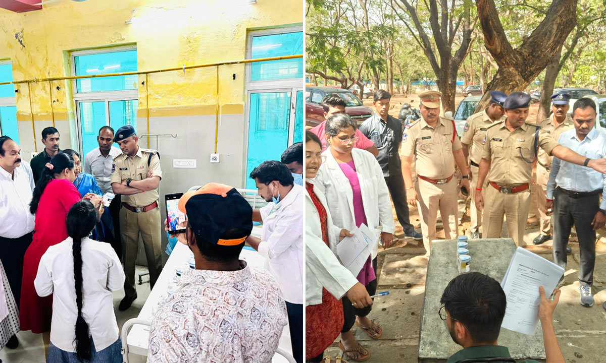 Hyderabad Drug Test Drive: 239 Tested, 189 Positive in H-NEW Task Force Crackdown