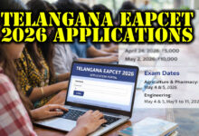 Telangana EAPCET 2026 Applications Cross 2.89 Lakh: Late Fee Window Open till May 2
