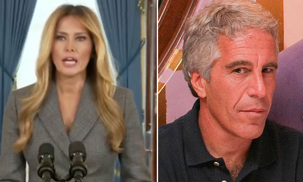 Melania Trump Breaks Silence on Reports of Links with Jeffrey Epstein