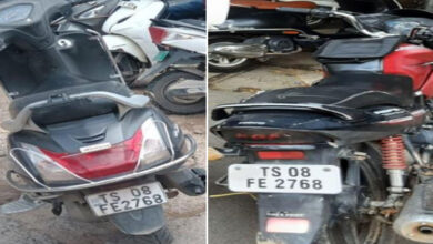 Hyderabad Traffic Police Nab 2 for Fake Number Plate Tampering in Kachiguda