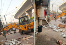 GHMC Cracks Down on Footpath Encroachments from Attapur to Shivaram Pally in Ranga Reddy District
