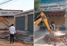 GHMC Removes Illegal Constructions in Badangpet Circle from Balapur to Nadergul Under 99-Day Plan