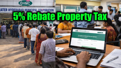 Hyderabad Property Tax 2026: 5% Rebate Announced Under GHMC Early Bird Scheme till this Date