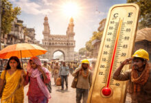 Heatwave Alert in Telangana and AP: 44 Zones Under Severe Heat, Winds Gusting Up to 40 kmph