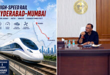 Telangana High-Speed Rail Push: Komatireddy Reviews Corridors, Hyderabad–Mumbai Travel in 3 Hours