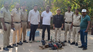 Hyderabad Water Crackdown: 7 Illegal Motors Seized in SR Nagar SRT Colony, HMWSSB Warns of ₹5,000 Fine