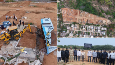 HYDRAA Protects 9.05 Acres Government Land in Shamshabad Worth ₹90 Crore, Encroachments Removed
