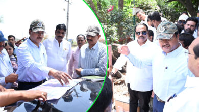 HYDRAA Commissioner Inspects Banjara Lake Encroachments, Probes Missing Lakes in Shamshabad