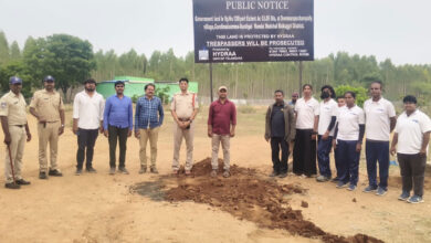 HYDRAA Protects 1600 Sq Yards Park in Jubilee Hills, Secures 4.20 Acres Government Land