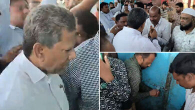 Tension in Jiyaguda Hyderabad After Slaughterhouse Seal Controversy, MLA Breaks GHMC Seal