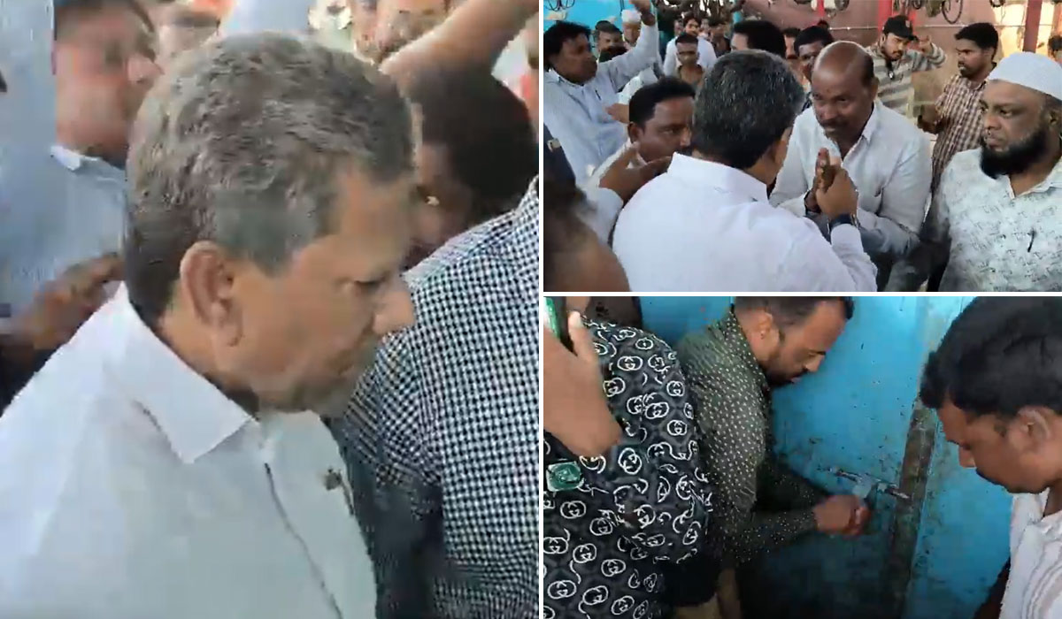 Tension in Jiyaguda Hyderabad After Slaughterhouse Seal Controversy, MLA Breaks GHMC Seal