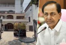 Water Shortage at KCR Residence in Hyderabad: Tanker Brought Ahead of Formation Day Visit