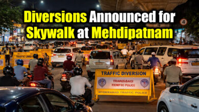 Hyderabad Traffic Advisory: Mehdipatnam Diversions Announced for Skywalk Construction