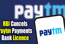 RBI Cancels Paytm Payments Bank Licence Under Banking Regulation Act, Effective April 24, 2026