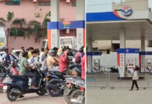 Hyderabad Petrol Shortage Triggers Chaos: Long Queues, ‘No Stock’ Boards Leave Public Stranded