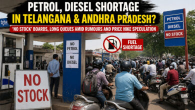 Petrol, Diesel Shortage in Telangana & AP? ‘No Stock’ Boards, Long Queues Amid Rumours and Price Hike Speculation