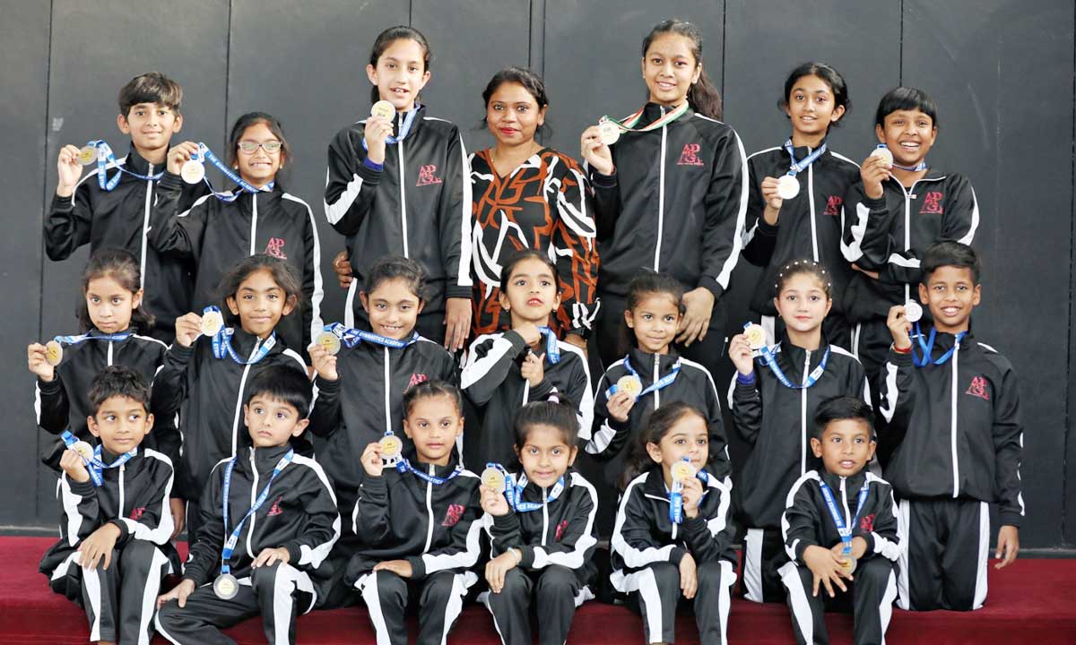 Telangana Gymnastics Team Shines with 2nd Place at Delhi Championship