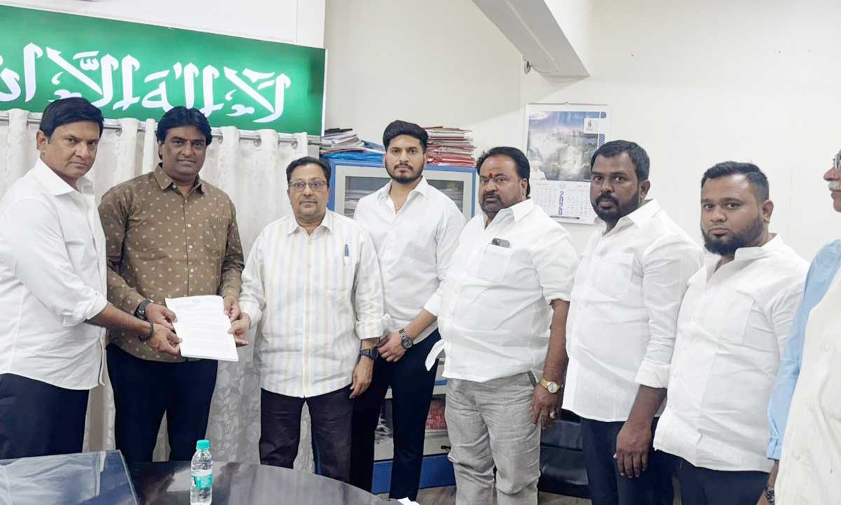 Malkajgiri MLA Takes Up Waqf Land Dispute Issue, Seeks Relief for Affected Residents