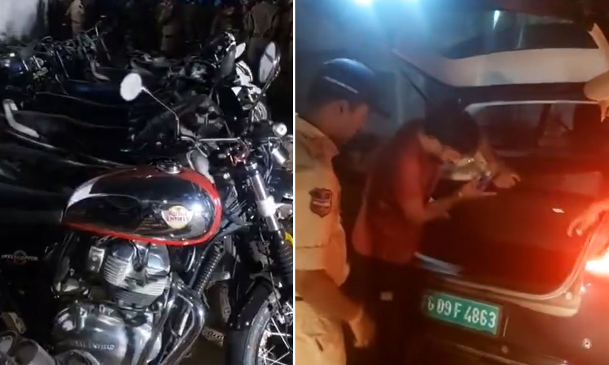 Secunderabad Police Conduct Massive Checks in Boinpally, Seize Vehicles and Illegal Items: DCP C.H. Sridhar