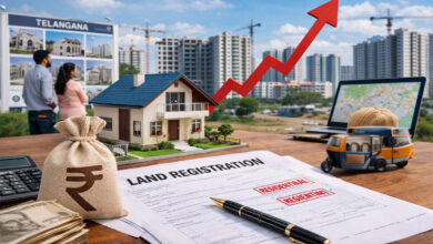 Telangana Property Registration Charges May Rise: Govt Plans 10–30% Increase in Land Values