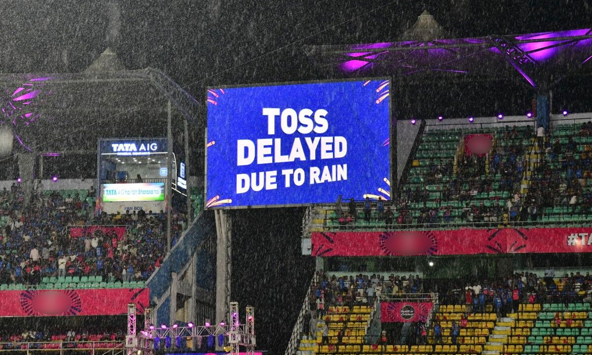 RR vs RCB Toss Delayed Due to Rain in Guwahati IPL Match