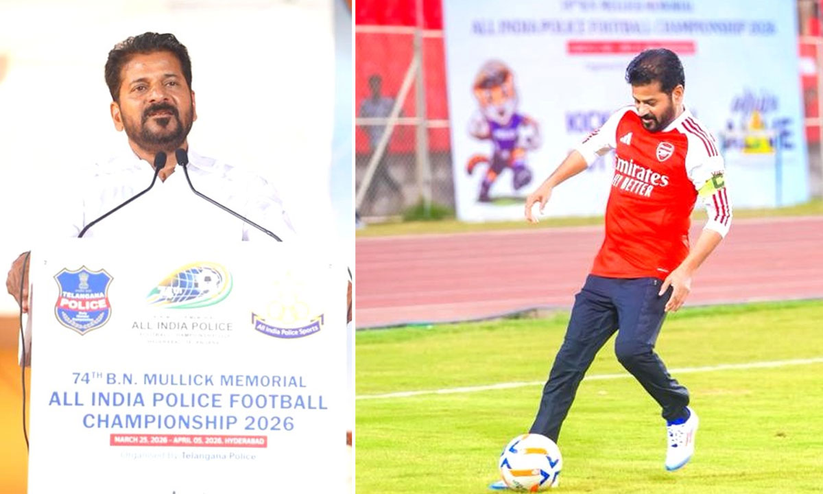 ‘Youth Must Return to Playgrounds’: CM Revanth Reddy’s Strong Message at Gachibowli Stadium