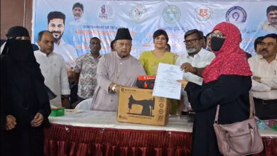 Hyderabad Old City Sewing Machine Distribution: 2,000 Machines Under Praja Palana Pragati Plan