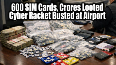 Telangana Cyber Fraud Racket Busted: 600 SIM Cards Smuggled to Cambodia, Crores Lost by Victims
