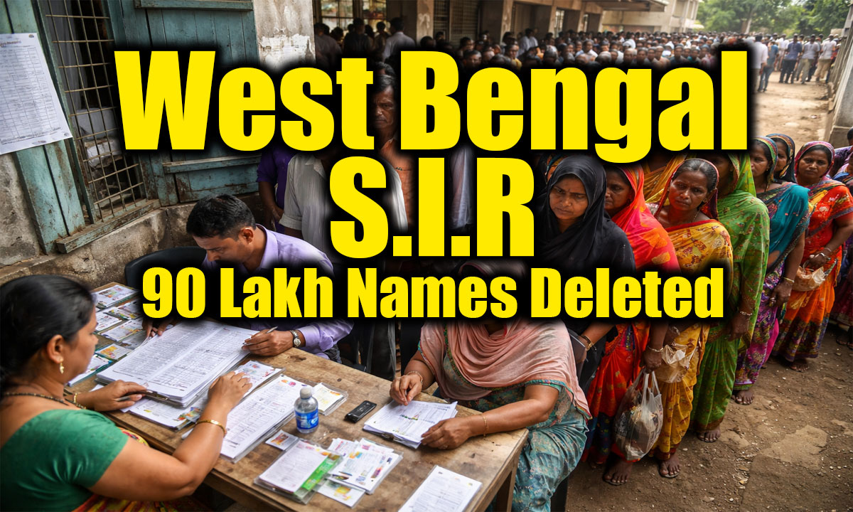 West Bengal Voter List Revision: Over 90 Lakh Names Deleted, Murshidabad Worst Hit