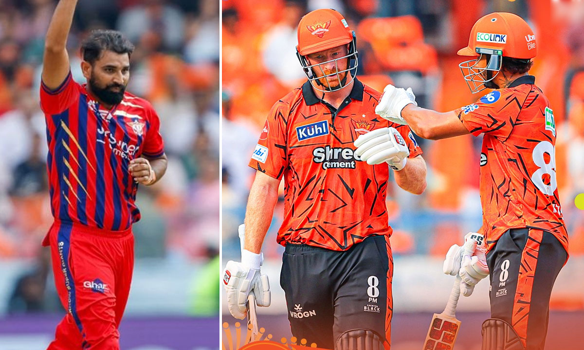 SRH vs LSG: Shami’s Early Strikes Rock Hyderabad Before Klaasen-Nitish Rescue to 156/9