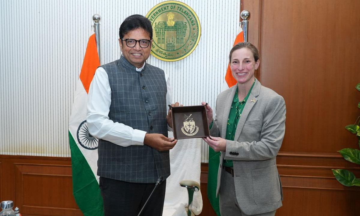 Telangana Invites US Investments: Sridhar Babu Highlights 30% Growth in Aerospace, Defence and Space Sectors