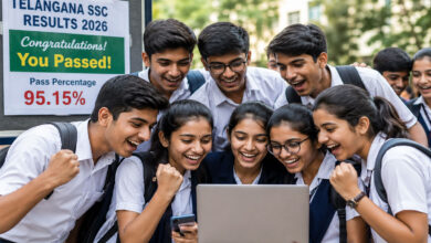 Telangana Class 10 Results 2026 Declared at LB Stadium: 95.15% Pass Rate, Girls Lead Across Districts