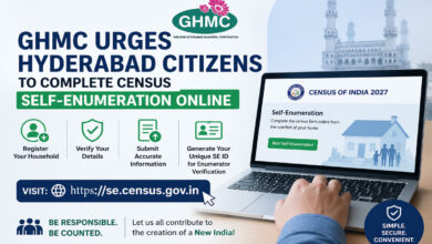 GHMC Urges Hyderabad Citizens to Complete Census Self-Enumeration Online — Here’s the Link