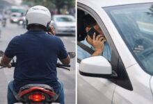 Hyderabad Traffic Police Crackdown: 308 Booked for Using Mobile Phones While Driving