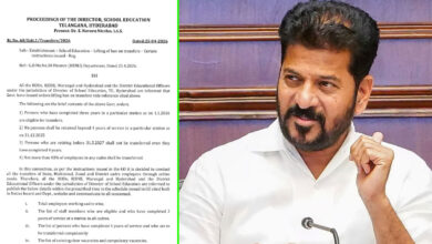 Transfer Ban Lifted in Telangana School Education: Online Process Begins from May 8