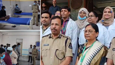 CP Sajjanar Visits De-Addiction Centre at Gandhi Hospital; 188 Rowdy Sheeters Test Positive in Anti-Drug Drive