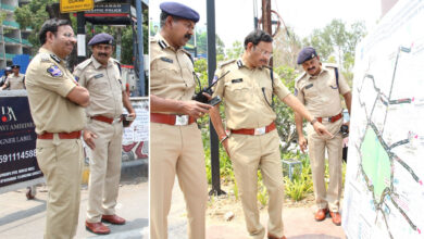 KBR Park One-Way Traffic Trial Run in Hyderabad: CP Sajjanar Inspects H-CITI Project Routes