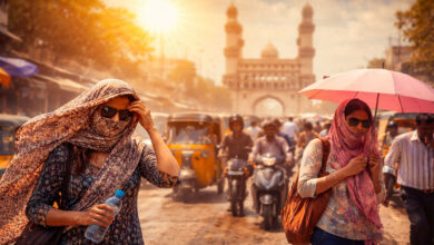 Telangana Heat Wave Alert: Temperatures Cross 41°C in Hyderabad