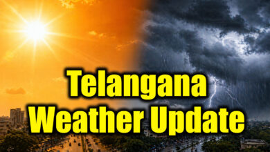 Telangana Weather Update: Heatwave with 2–3°C Rise, Thunderstorms and 30–40 kmph Winds Likely for Next 3 Days