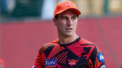 SRH captain Cummins fined Rs 12 lakh for maintaining slow over rate against GT