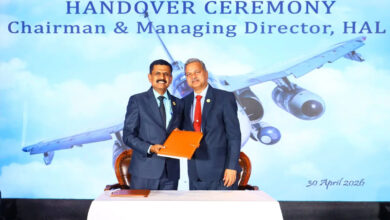 Ravi K assumes charge as HAL's CMD