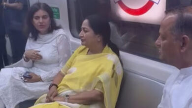 Delhi CM Rekha Gupta, BJP leaders take metro ride after PM Modi's call for fuel conservation