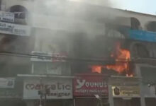 Hyderabad: Fire breaks out in shopping complex near Charminar; no casualties