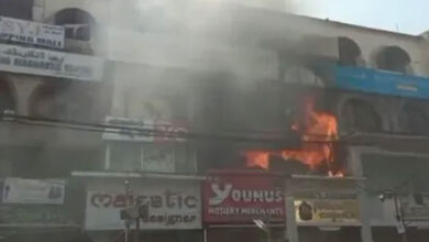 Hyderabad: Fire breaks out in shopping complex near Charminar; no casualties