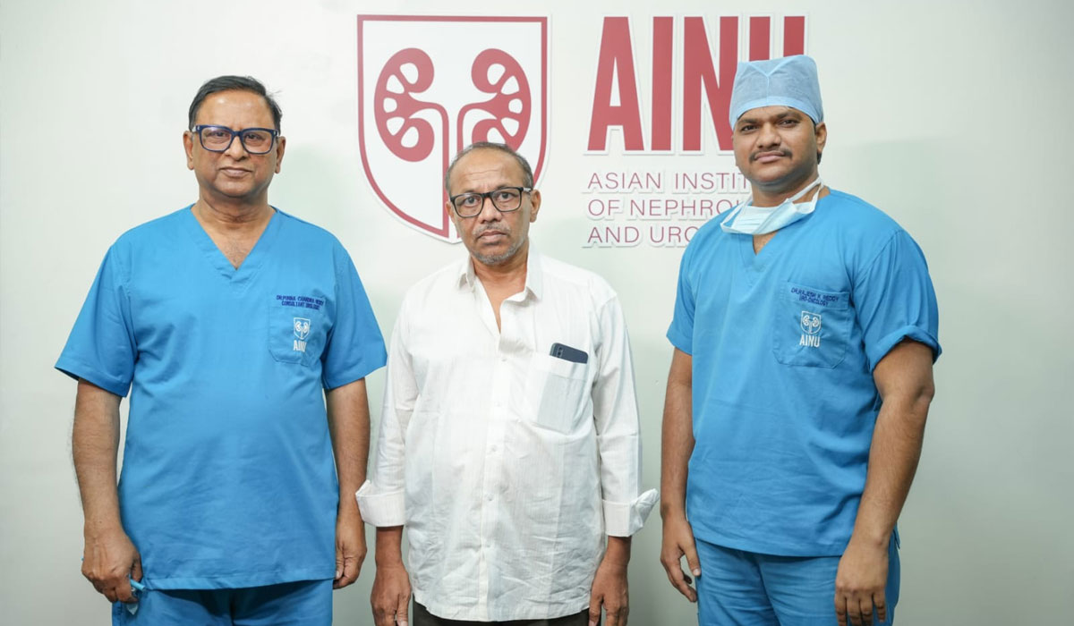 AINU Doctors Remove Pumpkin-Sized Kidney Tumor in Complex Life-Saving Surgery