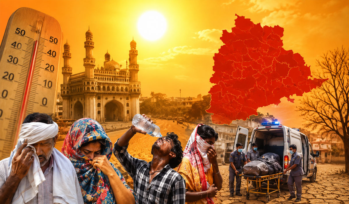 Heatwave claims 16 lives in Telangana; govt announces Rs 4 lakh ex gratia