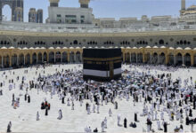 Over 1.5 million Haj pilgrims arrive in Mecca; Riyadh increases air defence